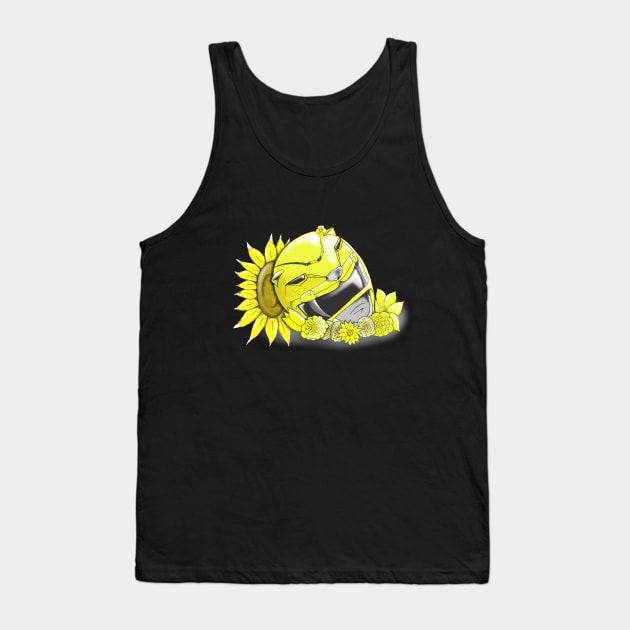 Yellow Saber Tank Top by ProudNerd